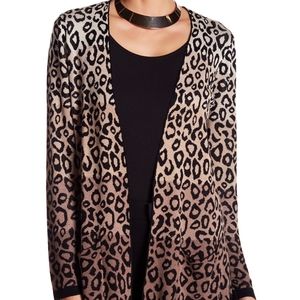 Joseph A leopard cardigan